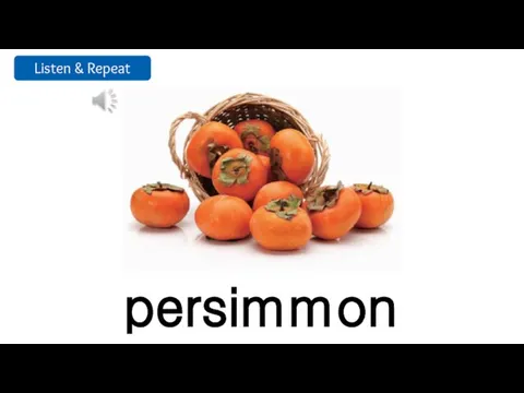 persimmon