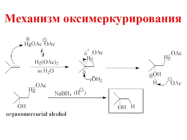 Механизм оксимеркурирования