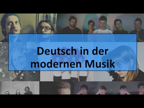 Deutsch in der modernen Musik