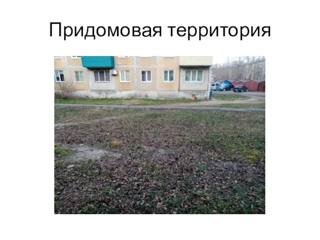 Придомовая территория