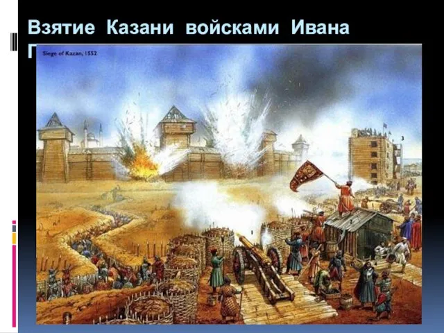Взятие Казани войсками Ивана Грозного