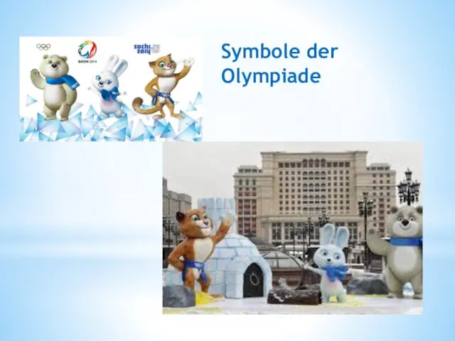 Symbole der Olympiade