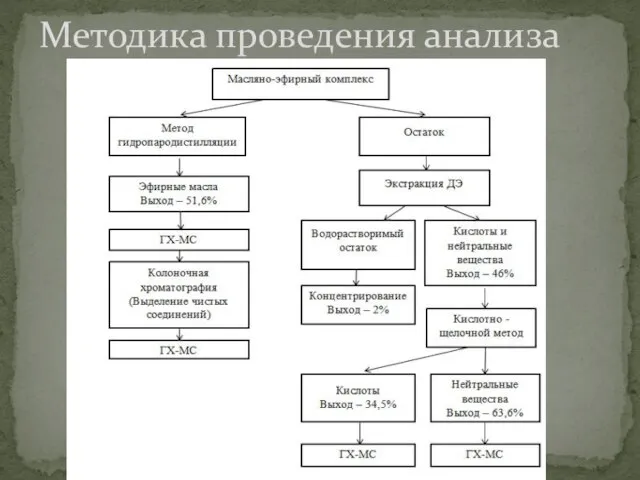 Методика проведения анализа