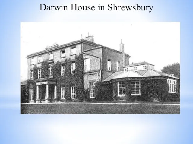 Darwin House in Shrewsbury