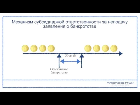 Механизм субсидиарной ответственности за неподачу заявления о банкротстве Объективное банкротство 30 дней