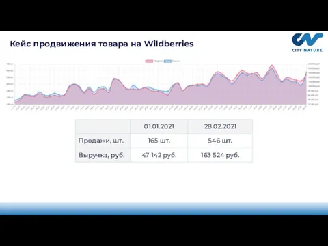 Кейс продвижения товара на Wildberries