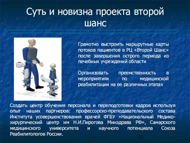 Грамотно выстроить маршрутные карты потоков пациентов в РЦ «Второй Шанс» после завершения