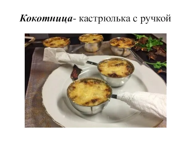 Кокотница- кастрюлька с ручкой