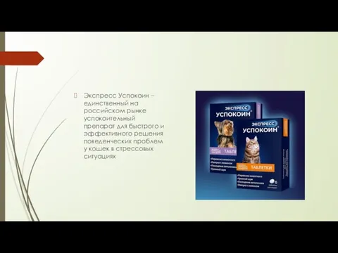 Экспресс Успокоин – единственный на российском рынке успокоительный препарат для быстрого и