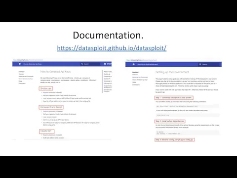 Documentation. https://datasploit.github.io/datasploit/