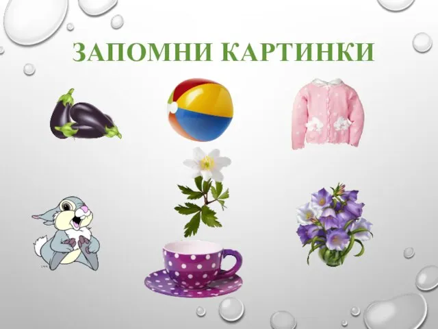 ЗАПОМНИ КАРТИНКИ