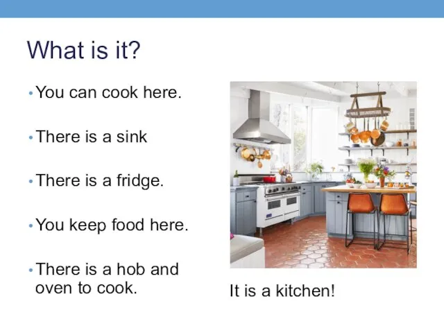 What is it? You can cook here. There is a sink There