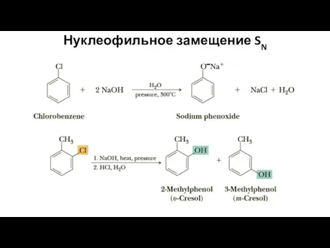 Нуклеофильное замещение SN