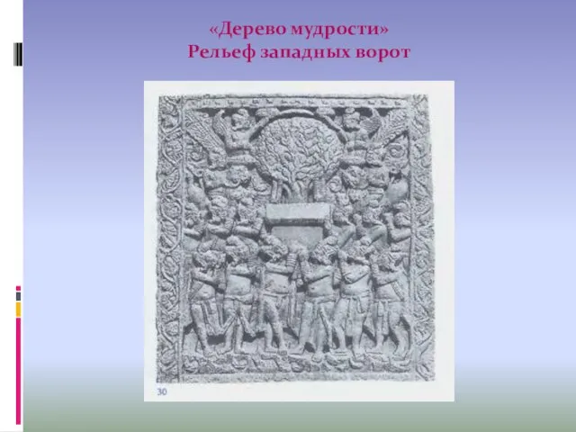 «Дерево мудрости» Рельеф западных ворот