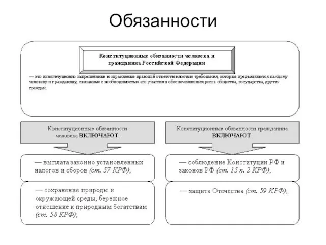 Обязанности