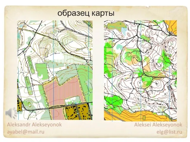 образец карты