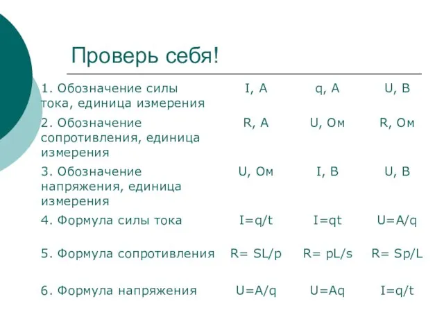 Проверь себя!