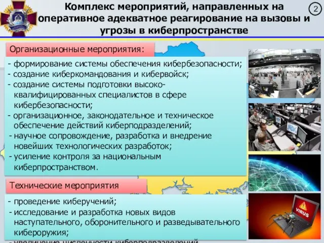 Комплекс мероприятий, направленных на оперативное адекватное реагирование на вызовы и угрозы в