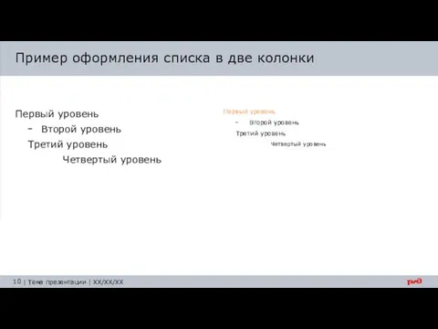 Первый уровень Второй уровень Третий уровень Четвертый уровень Первый уровень Второй уровень