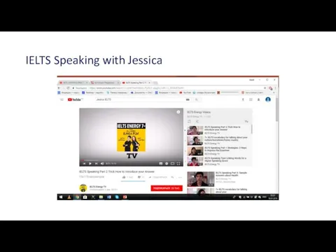 IELTS Speaking with Jessica