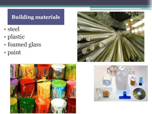 steel plastic foamed glass paint Building materials