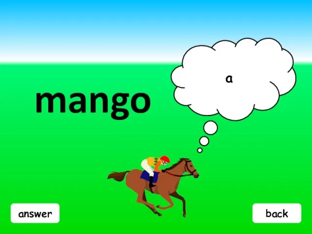 answer mango a back