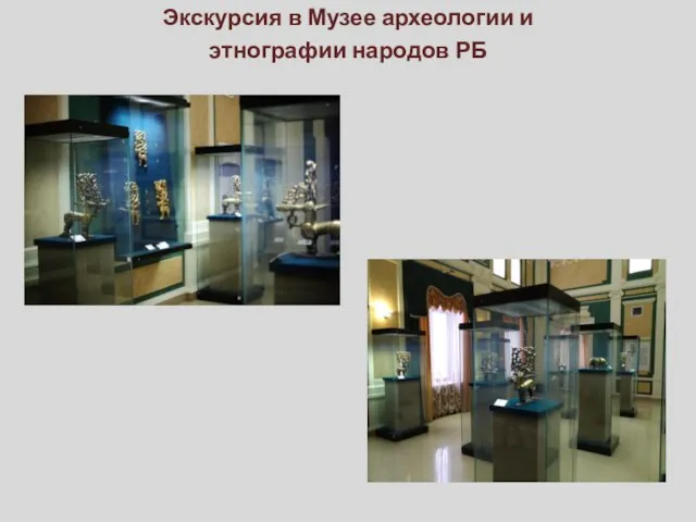 Экскурсия в Музее археологии и этнографии народов РБ