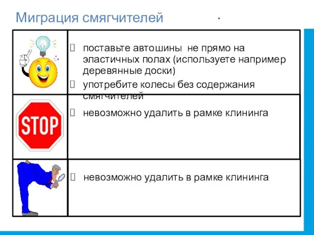 поставьте автошины не прямо на эластичных полах (используете например деревянные доски) употребите