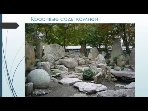 Красивые сады камней