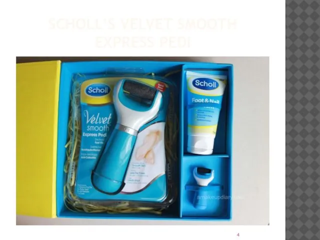 SCHOLL’S VELVET SMOOTH EXPRESS PEDI