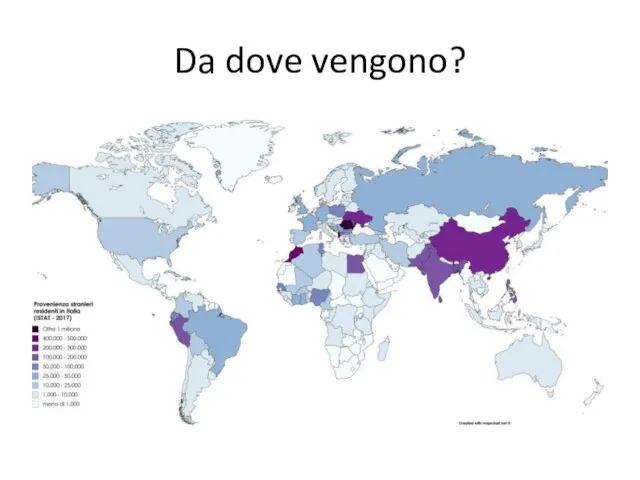 Da dove vengono?