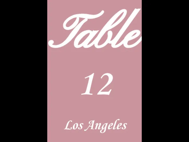 Table 12 Los Angeles