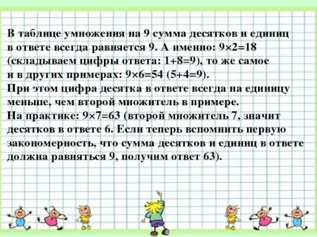 9 х 5 = ? 25 35 40 45