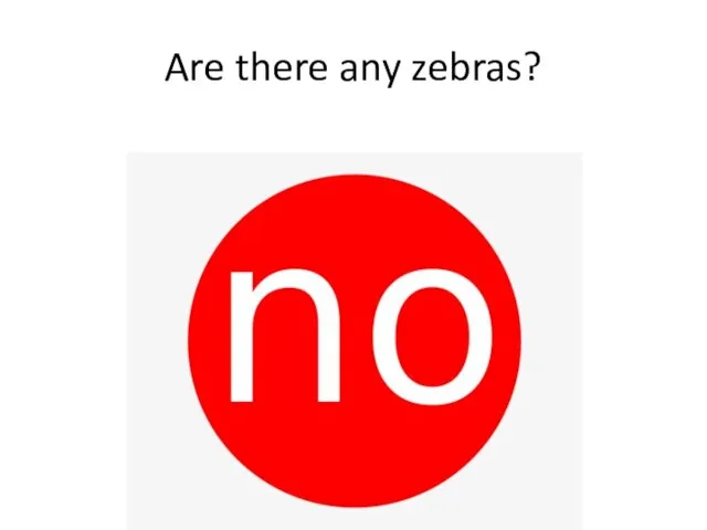 Are there any zebras?