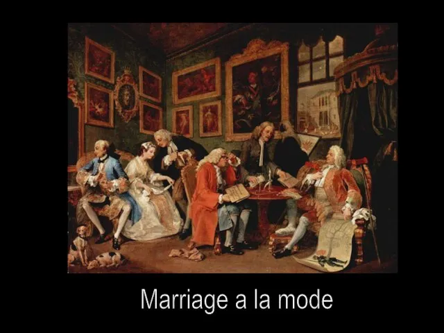 Marriage a la mode