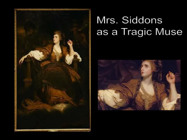 Mrs. Siddons as a Tragic Muse