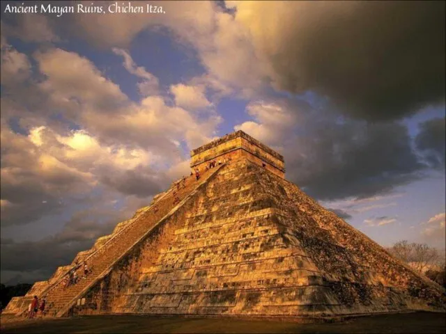 Ancient Mayan Ruins, Chichen Itza,