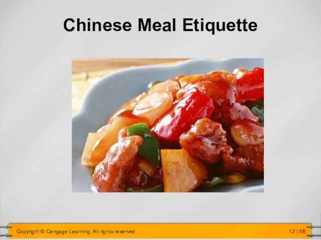 Chinese Meal Etiquette