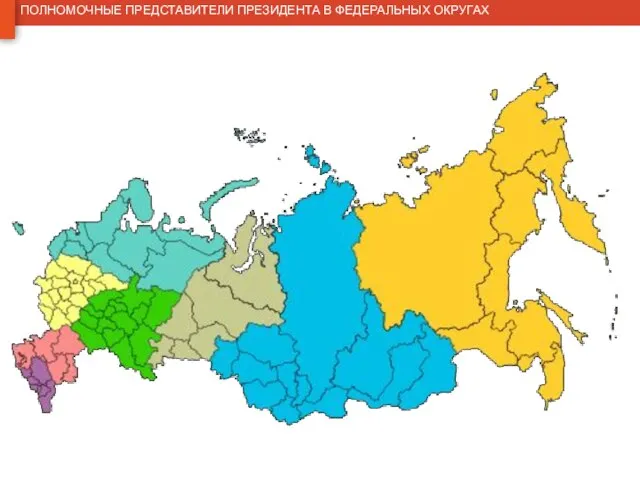 ПОЛНОМОЧНЫЕ ПРЕДСТАВИТЕЛИ ПРЕЗИДЕНТА В ФЕДЕРАЛЬНЫХ ОКРУГАХ