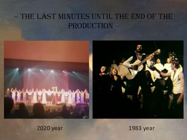 ~ The last minutes until the end of the production ~ 2020 year 1983 year
