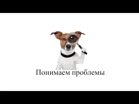 Понимаем проблемы