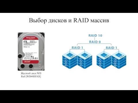 Выбор дисков и RAID массив Жесткий диск WD Red [WD40EFAX]