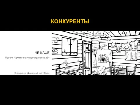 ЧБ КАФЕ Проект "Креативного пространства 2S» Изображение: официальный сайт ЧБКафе КОНКУРЕНТЫ