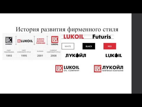 История развития фирменного стиля