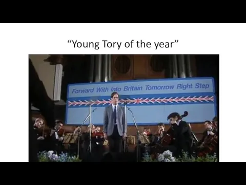 “Young Tory of the year”