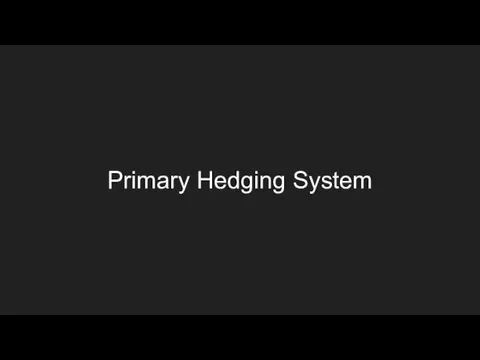 Primary Hedging System