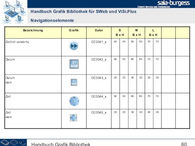 Handbuch Grafik Bibliothek Handbuch Grafik Bibliothek für SWeb und ViSi.Plus Navigationselemente