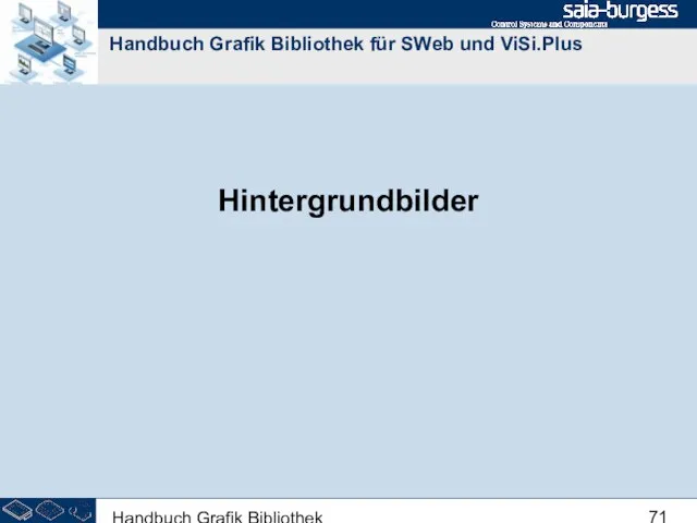 Handbuch Grafik Bibliothek Handbuch Grafik Bibliothek für SWeb und ViSi.Plus Hintergrundbilder