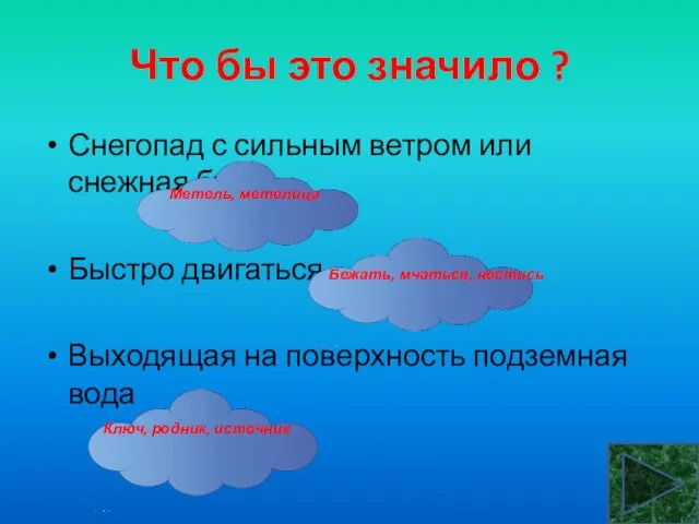 Что бы это значило ? Снегопад с сильным ветром или снежная буря