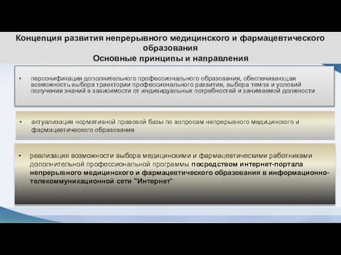 персонификация дополнительного профессионального образования, обеспечивающая возможность выбора траектории профессионального развития, выбора темпа